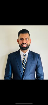 Portrait of Harsukh Sidhu, Associate.